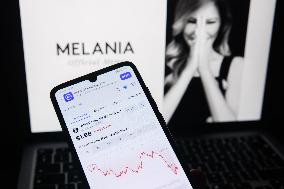 Melania Trump Memecoin Photo Illustrations