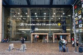 Railway Station Brussels-Midi