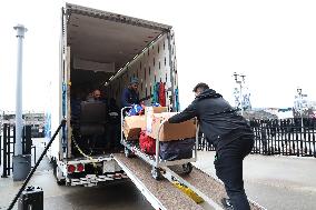 The Mets Equipment Truck Will Leaves For Spring Training