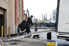 The Mets Equipment Truck Will Leaves For Spring Training