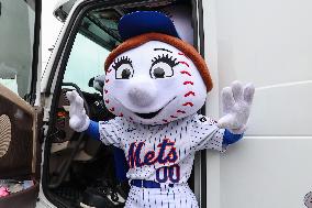The Mets Equipment Truck Will Leaves For Spring Training