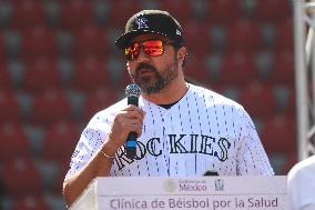 Baseball Training Camp For Mexican Children