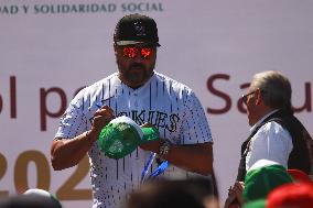 Baseball Training Camp For Mexican Children