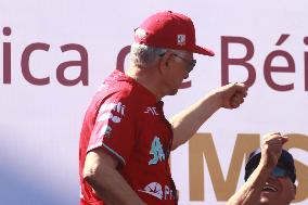 Baseball Training Camp For Mexican Children