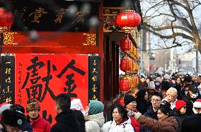 Changdian Temple Fair in Beijing