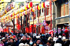 Changdian Temple Fair in Beijing
