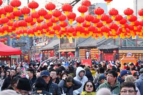 Changdian Temple Fair in Beijing