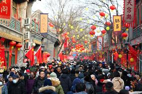 Changdian Temple Fair in Beijing