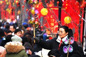 Changdian Temple Fair in Beijing