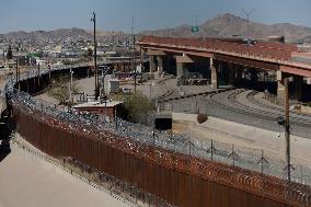 Migrant Deportations Continue Across The Paso Del Norte International Bridge In Ciudad Juárez, Mexico