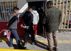 Migrant Deportations Continue Across The Paso Del Norte International Bridge In Ciudad Juárez, Mexico