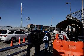 Migrant Deportations Continue Across The Paso Del Norte International Bridge In Ciudad Juárez, Mexico