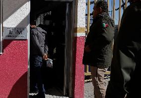 Migrant Deportations Continue Across The Paso Del Norte International Bridge In Ciudad Juárez, Mexico
