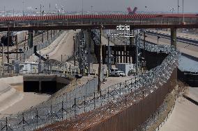 Migrant Deportations Continue Across The Paso Del Norte International Bridge In Ciudad Juárez, Mexico