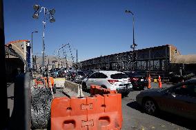 Migrant Deportations Continue Across The Paso Del Norte International Bridge In Ciudad Juárez, Mexico