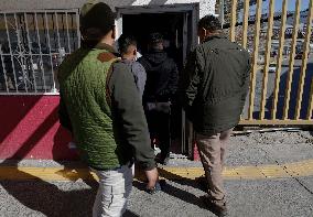 Migrant Deportations Continue Across The Paso Del Norte International Bridge In Ciudad Juárez, Mexico