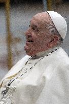 Pope at Jubilee Audience for the pilgrimage of the Sulmona-Valva dioceses