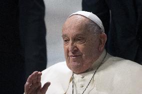 Pope at Jubilee Audience for the pilgrimage of the Sulmona-Valva dioceses