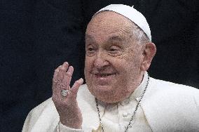 Pope at Jubilee Audience for the pilgrimage of the Sulmona-Valva dioceses