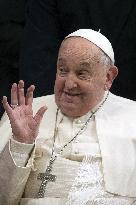 Pope at Jubilee Audience for the pilgrimage of the Sulmona-Valva dioceses