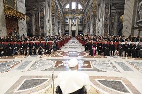 Pope at Jubilee audience for pilgrimage of the Sulmona-Valva dioceses