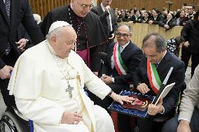 Pope at Jubilee audience for pilgrimage of the Sulmona-Valva dioceses