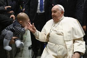 Pope at Jubilee audience for pilgrimage of the Sulmona-Valva dioceses