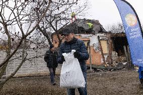 Aftermath Of Russian Drone Strike - Kharkiv