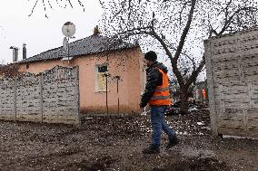 Aftermath Of Russian Drone Strike - Kharkiv