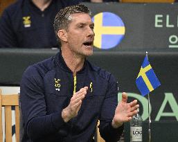 TENNIS DAVIS CUP SWEDEN-AUSTRALIA