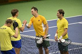 TENNIS DAVIS CUP SWEDEN-AUSTRALIA