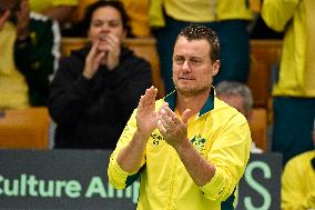 TENNIS DAVIS CUP SWEDEN-AUSTRALIA