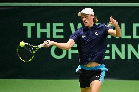 TENNIS DAVIS CUP SWEDEN-AUSTRALIA