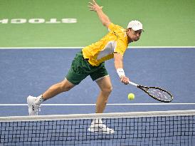 TENNIS DAVIS CUP SWEDEN-AUSTRALIA