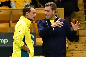 TENNIS DAVIS CUP SWEDEN-AUSTRALIA