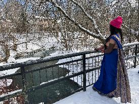 Daily Life During Winter In Toronto, Canada