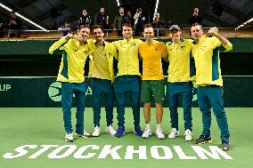 TENNIS DAVIS CUP SWEDEN-AUSTRALIA