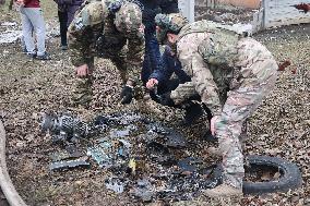 Russian occupiers attack Kharkiv with kamikaze drones