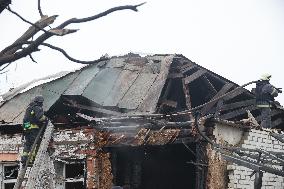 Russian occupiers attack Kharkiv with kamikaze drones