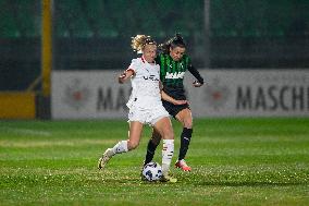 CALCIO - Serie A Femminile - US Sassuolo vs AC Milan