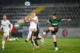 CALCIO - Serie A Femminile - US Sassuolo vs AC Milan