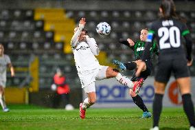 CALCIO - Serie A Femminile - US Sassuolo vs AC Milan