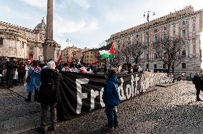 National Demonstration Of The Health Network For Gaza