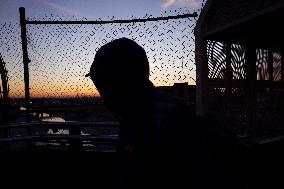 Migrant Deportations Continue Across The Paso Del Norte International Bridge In Ciudad Juárez, Mexico