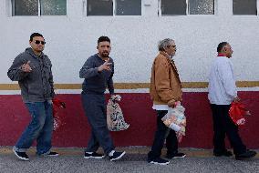 Migrant Deportations Continue Across The Paso Del Norte International Bridge In Ciudad Juárez, Mexico