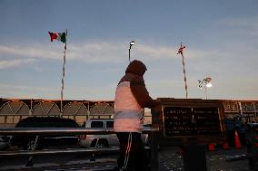 Migrant Deportations Continue Across The Paso Del Norte International Bridge In Ciudad Juárez, Mexico