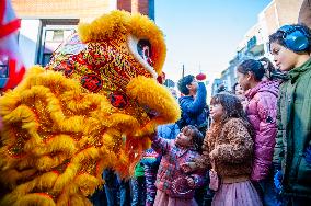 The Chinese New Year Is Celebrated In The Hague.