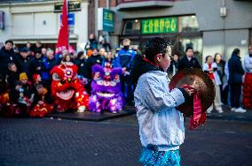 The Chinese New Year Is Celebrated In The Hague.