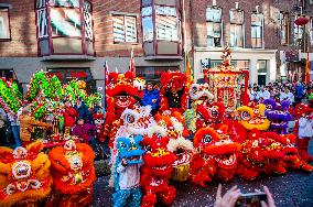 The Chinese New Year Is Celebrated In The Hague.