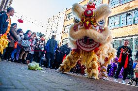 The Chinese New Year Is Celebrated In The Hague.